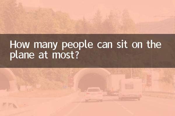 ¿Cuántas personas pueden sentarse como máximo en el avión?