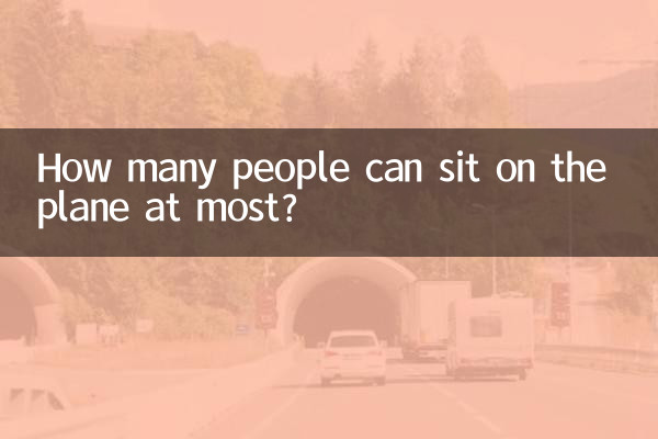 ¿Cuántas personas pueden sentarse como máximo en el avión?