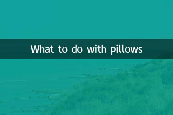 枕をどうするか