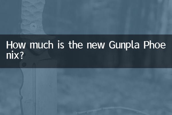 ¿Cuánto cuesta el nuevo Gunpla Phoenix?