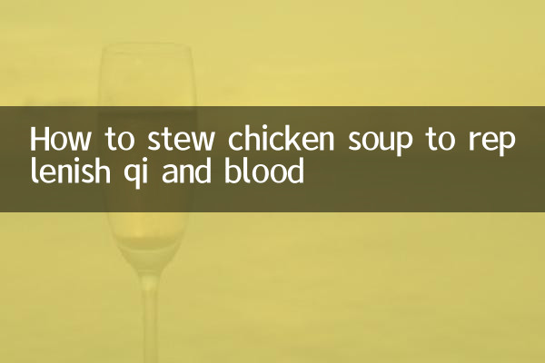 Wie man Hühnersuppe schmort, um Qi und Blut wieder aufzufüllen