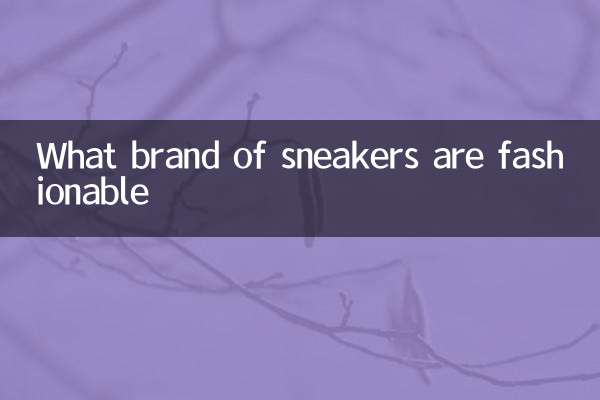 ¿Qué marca de zapatillas están de moda?