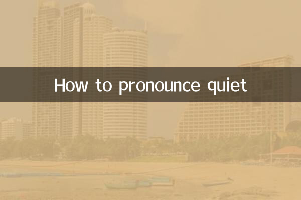 Cómo pronunciar silencio