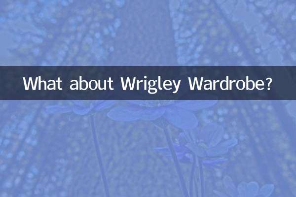 What about Wrigley Wardrobe?