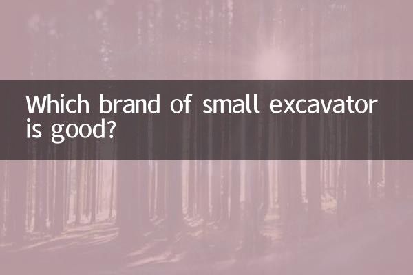 Welche Marke von Kleinbaggern ist gut?