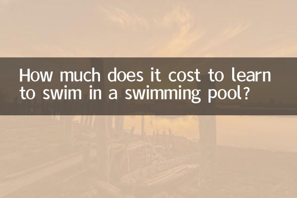 Wie viel kostet es, im Schwimmbad schwimmen zu lernen?