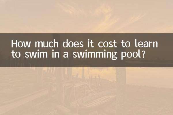 Wie viel kostet es, im Schwimmbad schwimmen zu lernen?