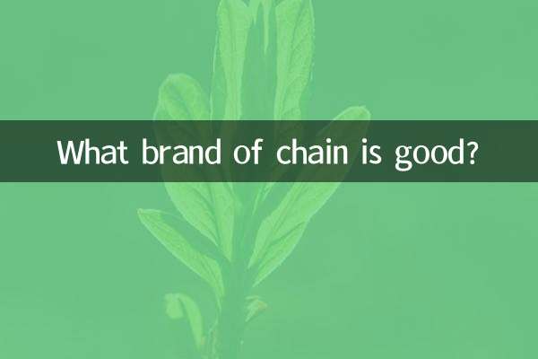 কোন ব্র্যান্ডের চেইন ভালো?
