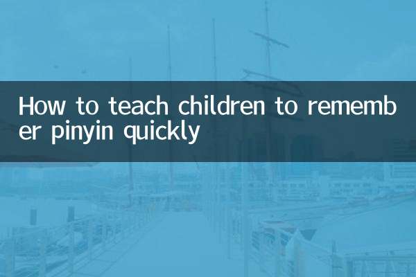 Comment apprendre aux enfants à se souvenir rapidement du pinyin