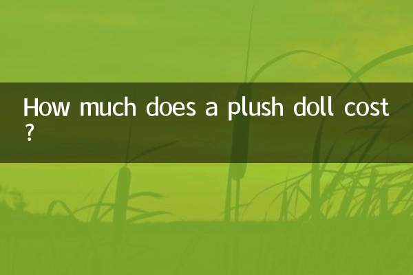 Quanto custa uma boneca de pelúcia?