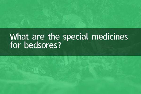 ¿Cuáles son los medicamentos especiales para las escaras?