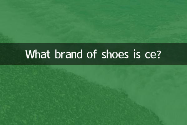 Que marca de sapatos é ce?