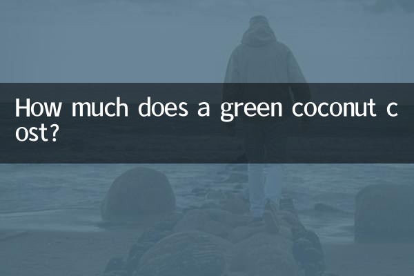 ¿Cuánto cuesta un coco verde?