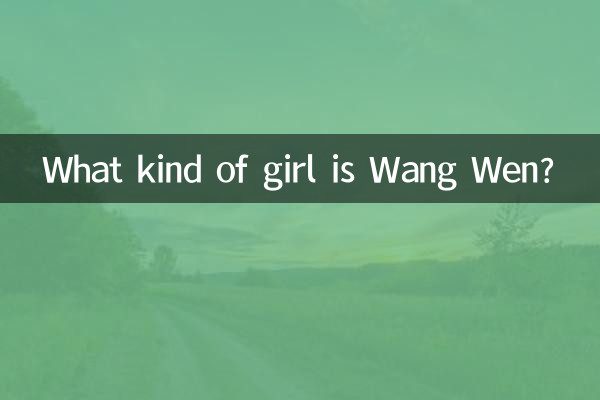 Que tipo de garota é Wang Wen?