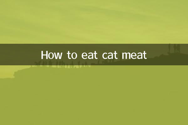 Come mangiare carne di gatto