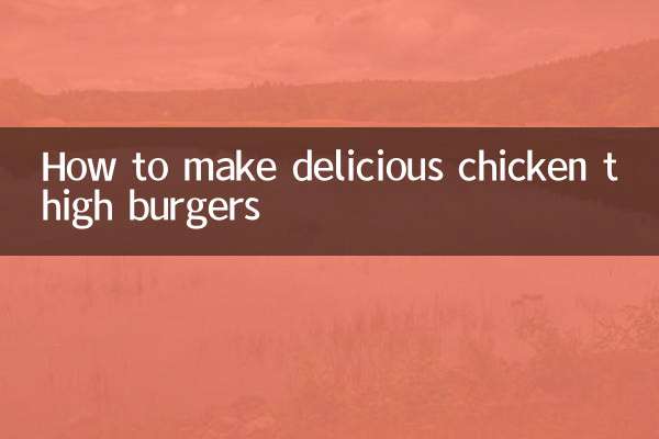 Cómo hacer deliciosos muslos de pollo