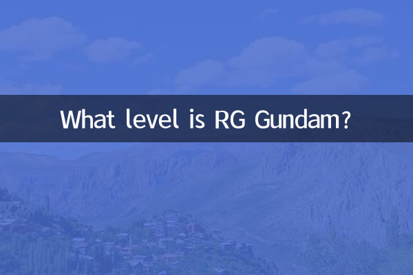 RG건담은 몇레벨인가요?