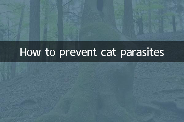 बिल्ली परजीवियों को कैसे रोकें