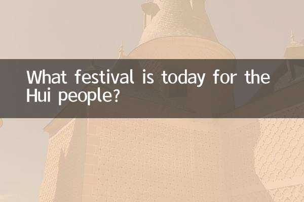 오늘날 회족에게는 어떤 축제가 있습니까?
