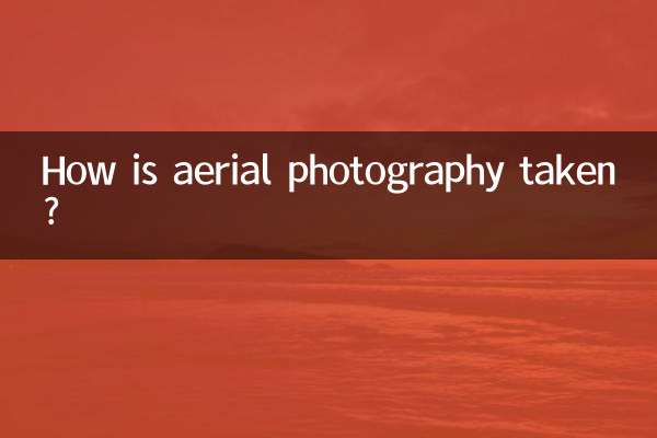 Como é feita a fotografia aérea?