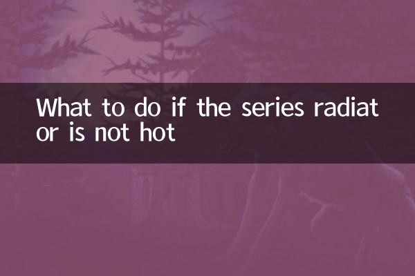 Cosa fare se il radiatore di serie non è caldo
