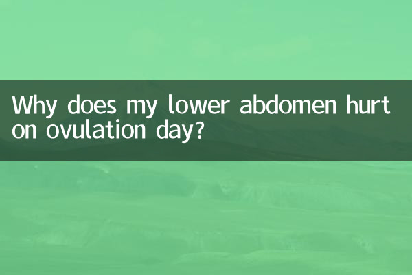 ओव्यूलेशन के दिन मेरे पेट के निचले हिस्से में दर्द क्यों होता है?
