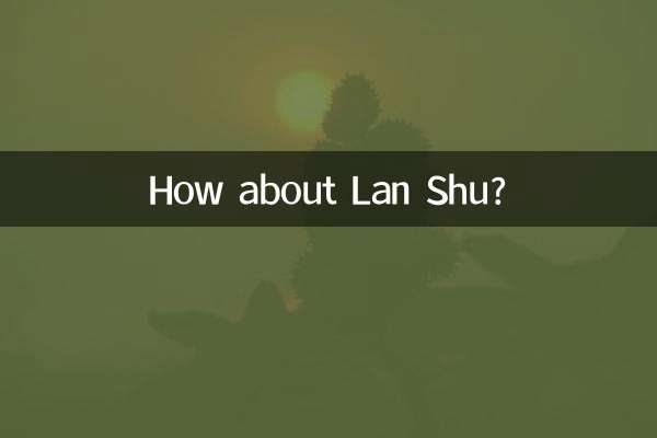 Wie wäre es mit Lan Shu?