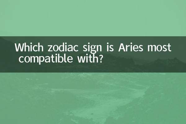 Con quale segno zodiacale è più compatibile l'Ariete?