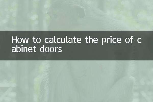 كيفية حساب سعر أبواب الخزانات