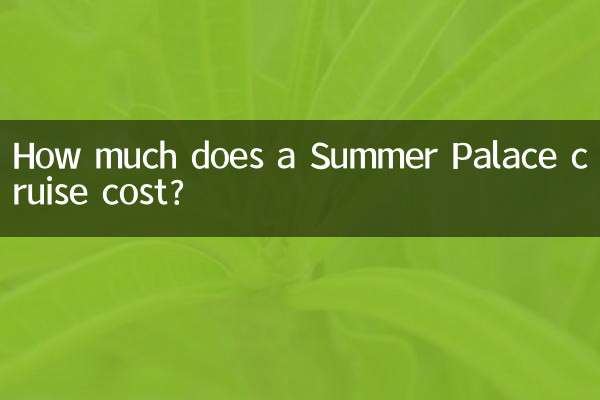 颐和园游船多少钱