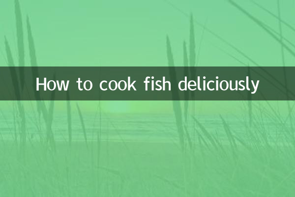 Wie man Fisch köstlich zubereitet