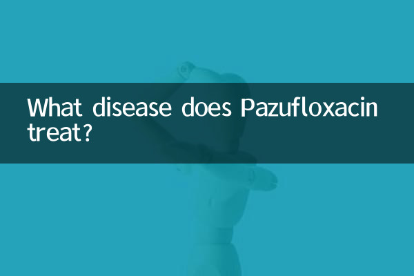 Quali malattie tratta la Pazufloxacina?