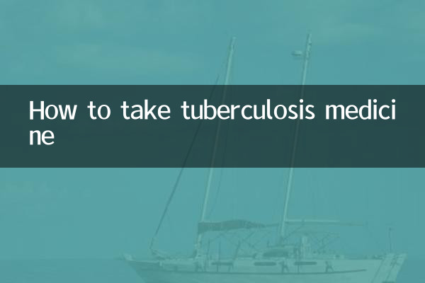 Como tomar remédio para tuberculose