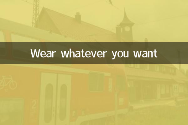 যা খুশি পরুন