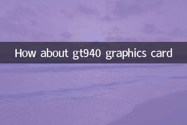 Che ne dici della scheda grafica GT940