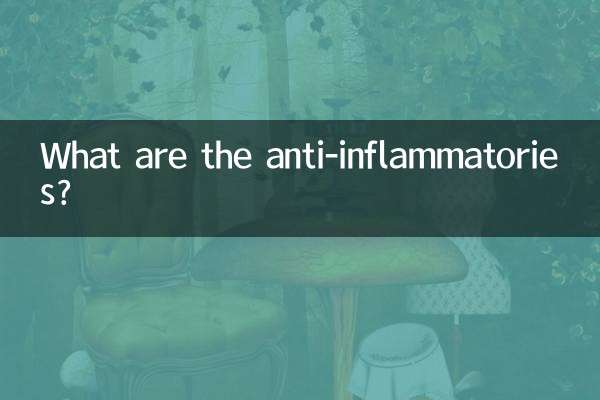 Quais são os antiinflamatórios?