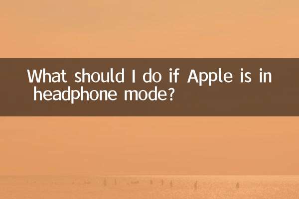 ¿Qué debo hacer si Apple está en modo auriculares?