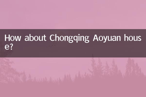 충칭 아오위안 하우스는 어떻습니까?