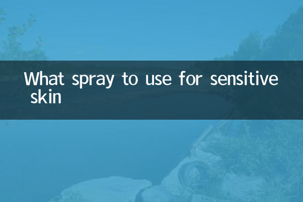 Que spray usar para peles sensíveis