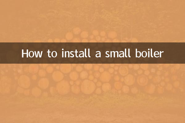 Cómo instalar una caldera pequeña