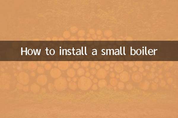Cómo instalar una caldera pequeña