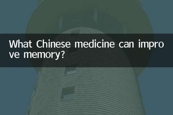 कौन सी चीनी दवा याददाश्त में सुधार कर सकती है?