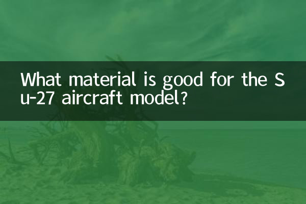 Su-27 বিমানের মডেলের জন্য কোন উপাদানটি ভাল?