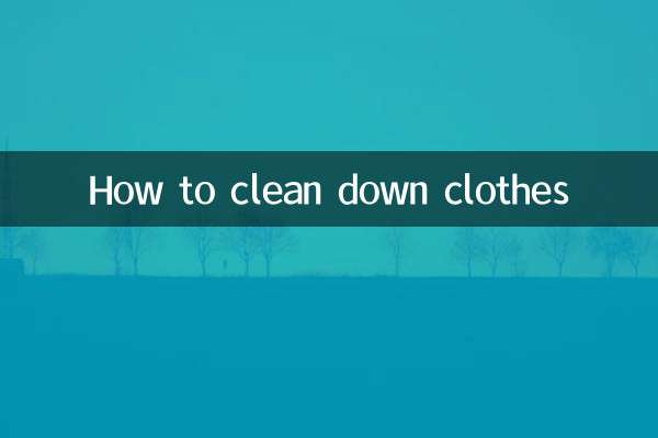 Как почистить одежду