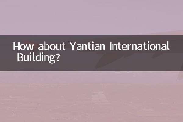 ساختمان بین المللی یانتیان چطور؟