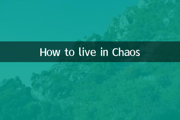 How to live in Chaos
