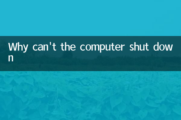 Por que o computador não pode desligar