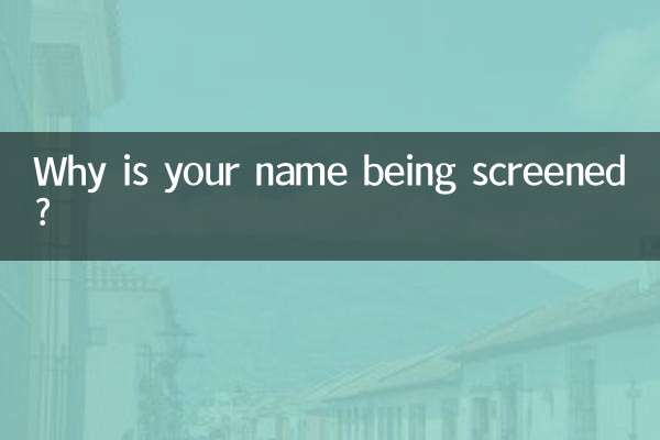 Warum wird Ihr Name überprüft?