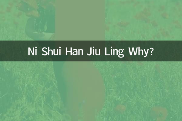Ni Shui Han Jiu Ling Why?