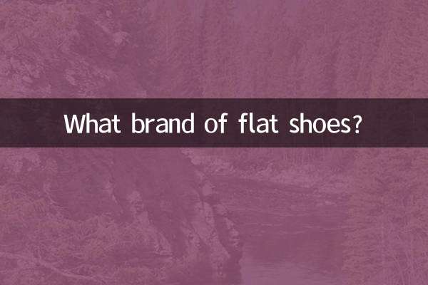 Welche Marke für flache Schuhe?